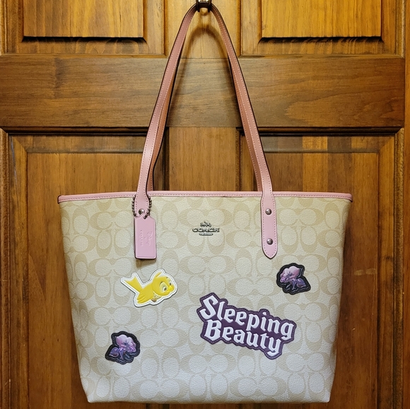 Coach X Disney Sleeping Beauty City Zip Tote Limited Edition F73359 - Picture 16 of 16
